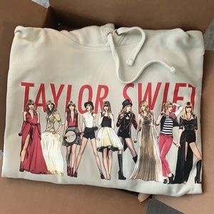 Red (Taylor's Version) Eras Beige Hoodie